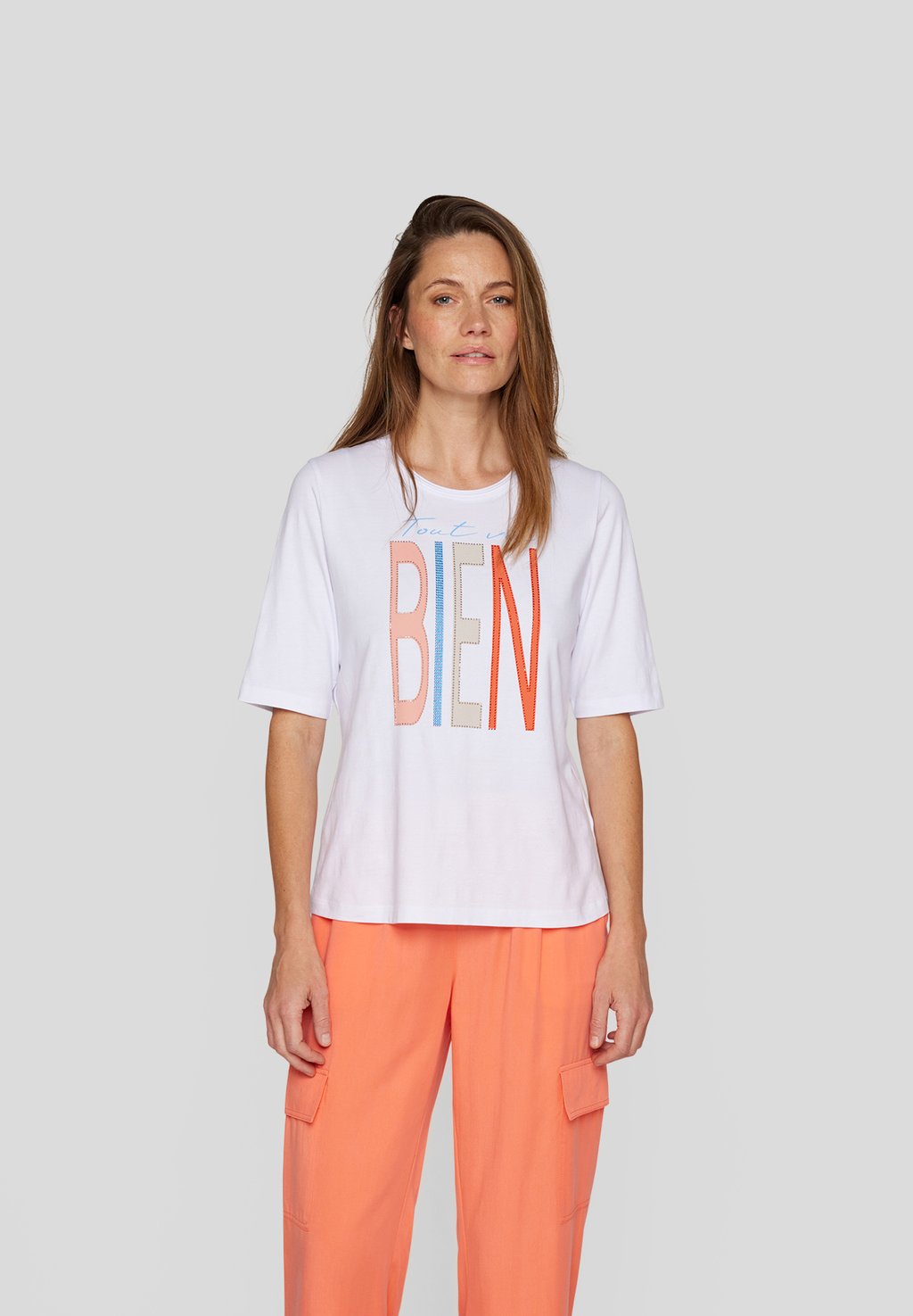 

Футболка с принтом RABE T-SHIRT, белый
