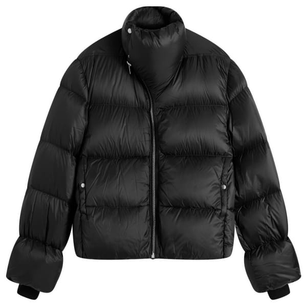 

Легкая нейлоновая пуховая куртка-черепаха Rick Owens, черный