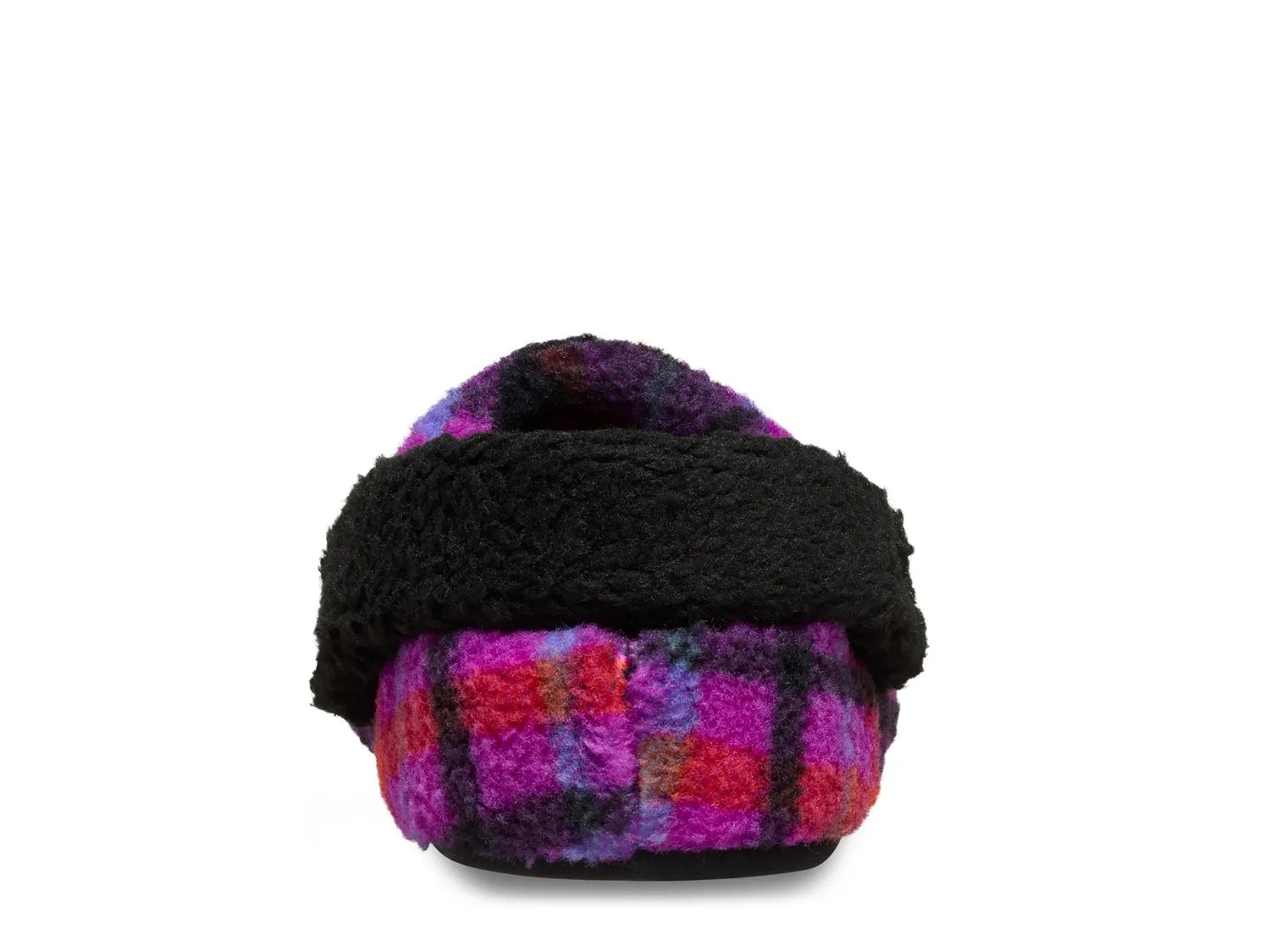 Тапочки Crocs Classic Cozzzy Plaid Slipper, Purple/Multicolor Plaid — фото 2