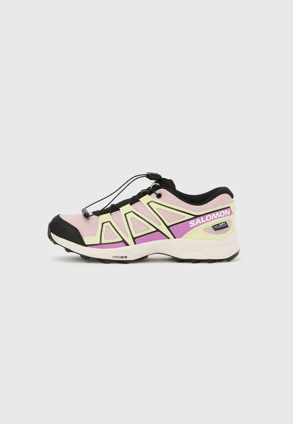 Унисекс походные ботинки speedcross Salomon, Dawn Pink/Acid Lime/Black
