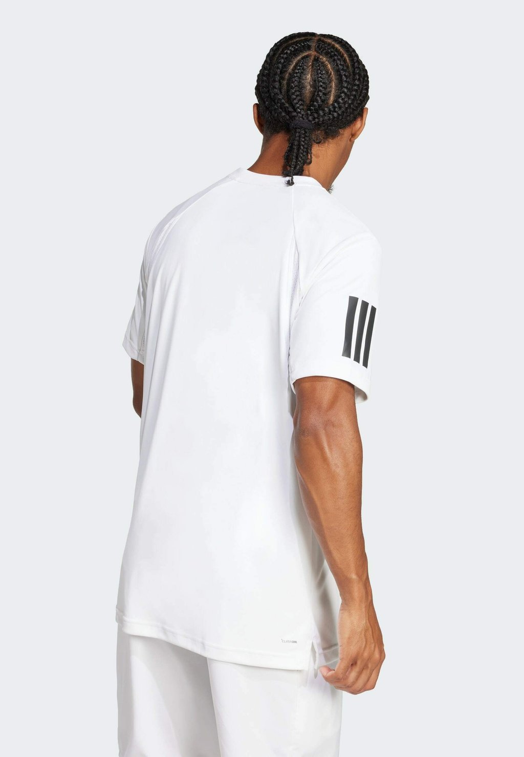 Спортивная футболка CLUB TENNIS CLIMACOOL 3-STRIPES Adidas Performance, белый — фото 2