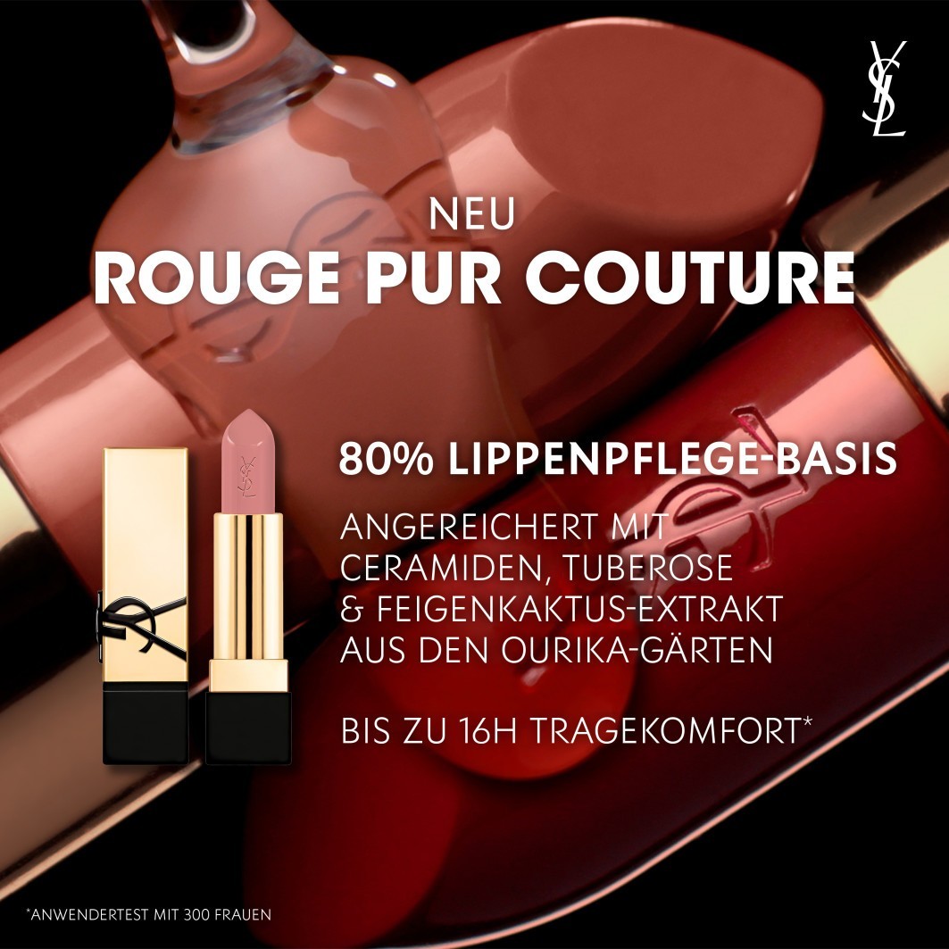 Помада для губ rouge pur couture Yves Saint Laurent, nr. r3 - rouge libre (ehemals 1966), вес 3.8 гр. — фото 4