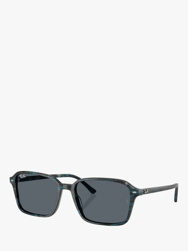 

RB2231 прямоугольные солнцезащитные очки Ray-Ban, Transparent Fantasy Blue/Blue