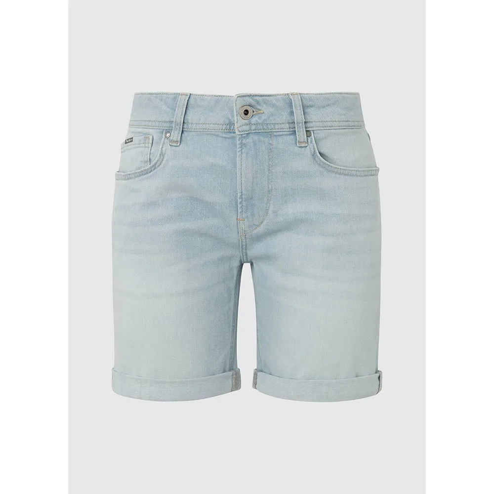 

Шорты Pepe Jeans Slim Mw Fit denim, синий