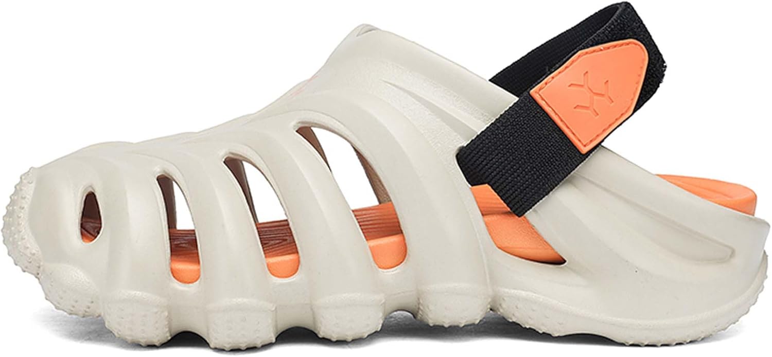 

Летние мужские кроссовки для пещер, стильные шлепанцы с защитой носка, противоскользящая обувь для работы и сада Generic, Miju