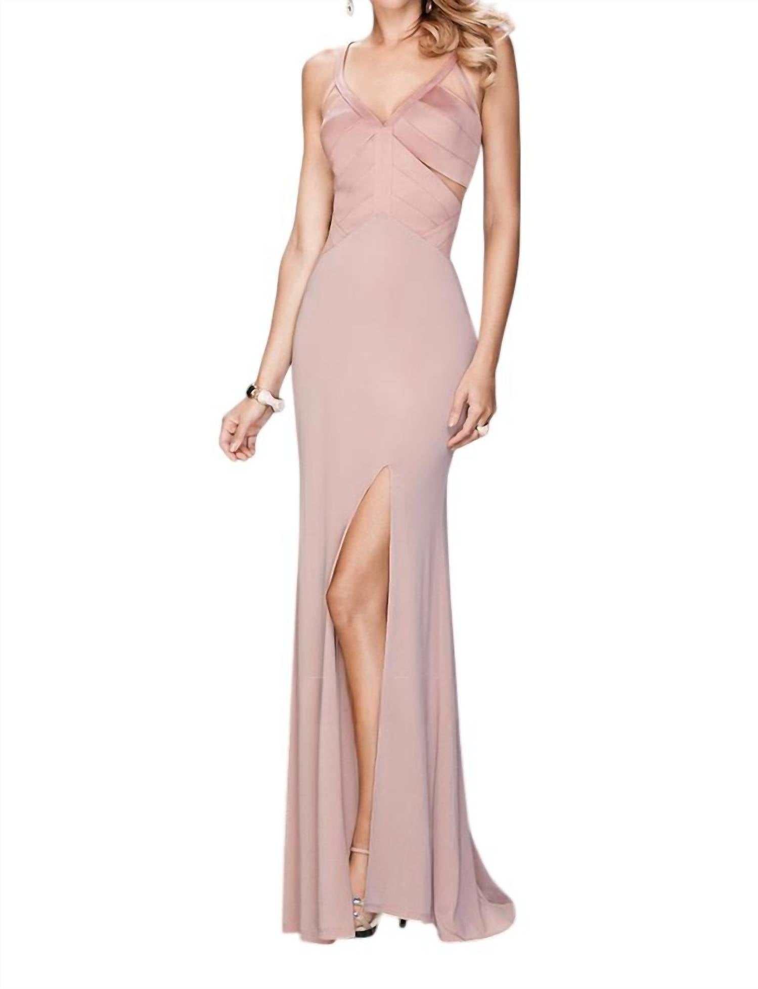 

Платье выпускного вечера из джерси в цвете Blush La Femme, красный
