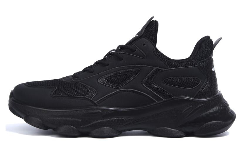 

Кроссовки WARRIOR Chunky Sneakers Men Low-top Black, черный