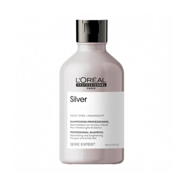 

Шампунь для белых или седых волос Silver Shampoo L'Oreal, 300 ml