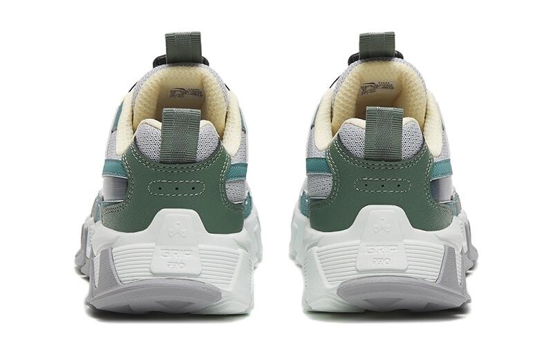 Кроссовки Anta kids Kids Lifestyle Shoes GS Low-top Grey/Green — фото 4