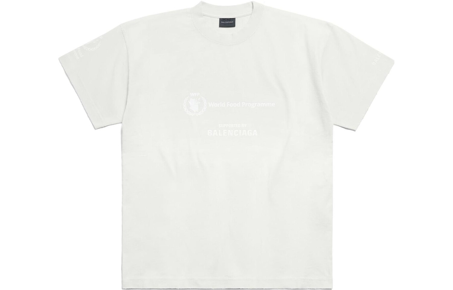 

Футболка с логотипом Balenciaga женская, белый