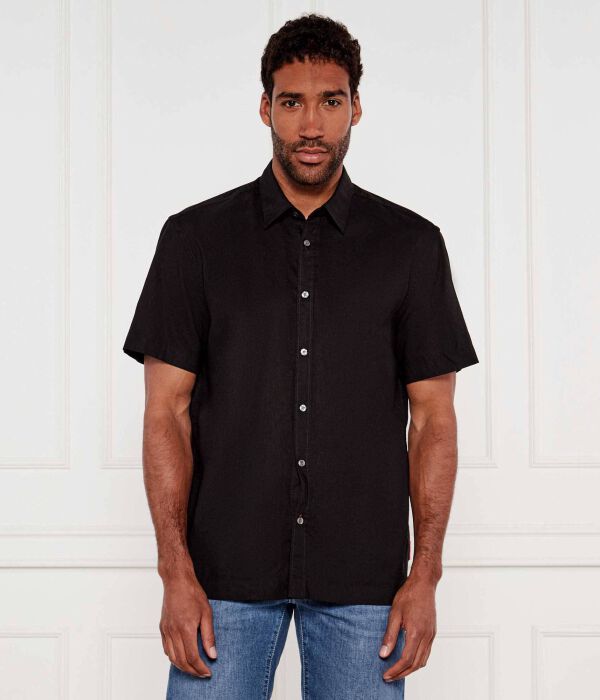 

Льняная рубашка haris_1_2-w Regular fit Joop! Jeans, черный