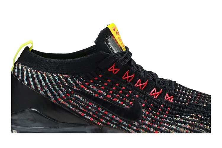 Кроссовки Nike Wmns Air VaporMax Flyknit 3, черный — фото 2