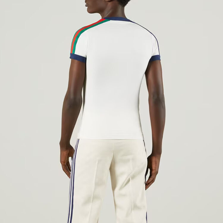 Футболка Adidas Originals X мужская белая Gucci, белый — фото 4