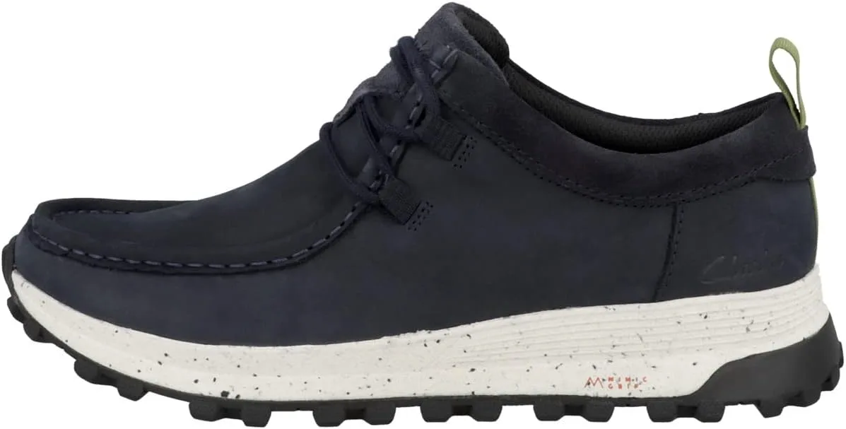 Мужские кроссовки Clarks ATL Trek Wally Sporty со шнуровкой, темно-синий