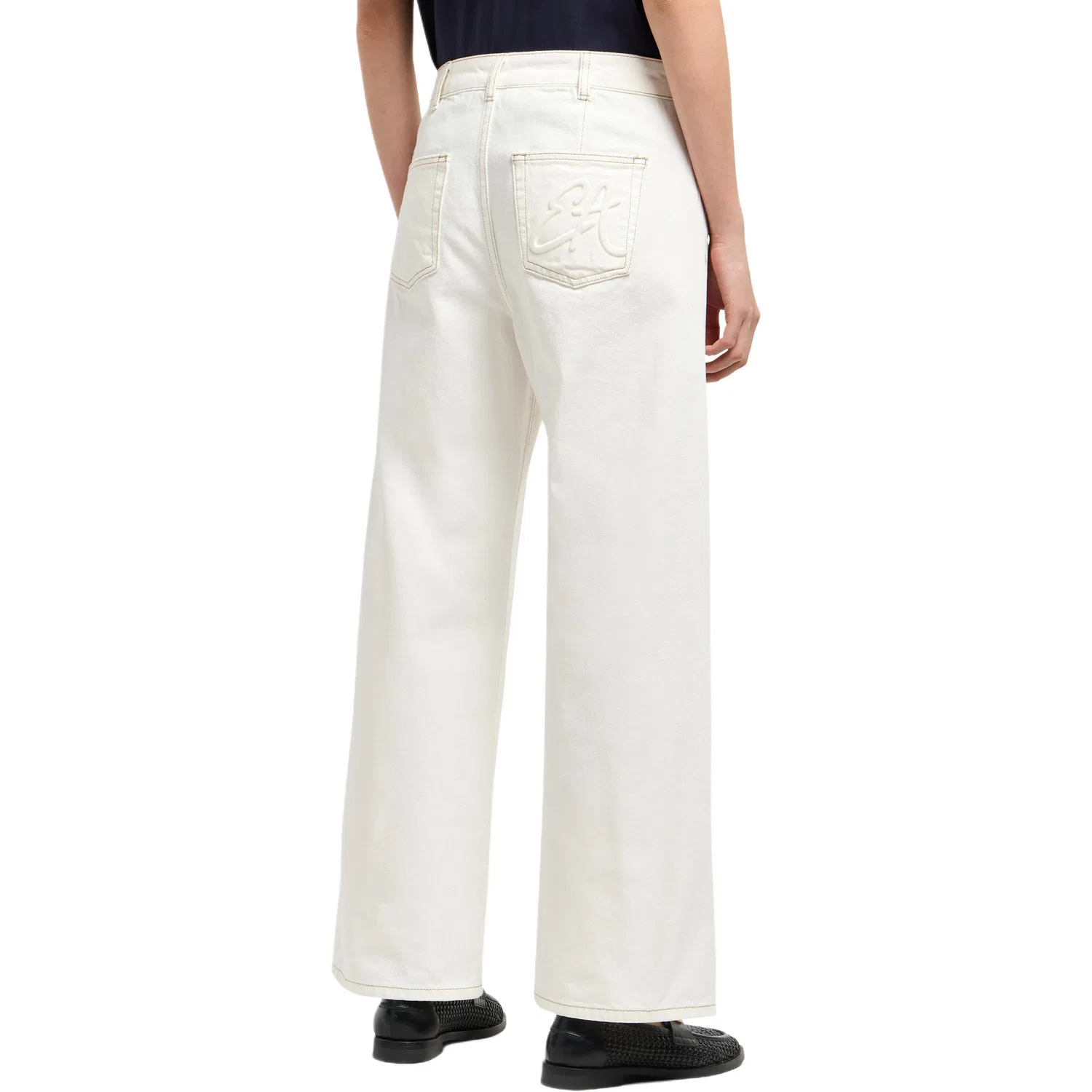 Джинсы белые EMPORIO ARMANI EA Jeans — фото 4