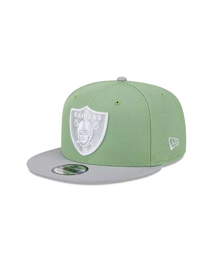 

Мужская зелено-серая двухцветная кепка Snapback Las Vegas Raiders 9FIFTY Snapback New Era, мультиколор
