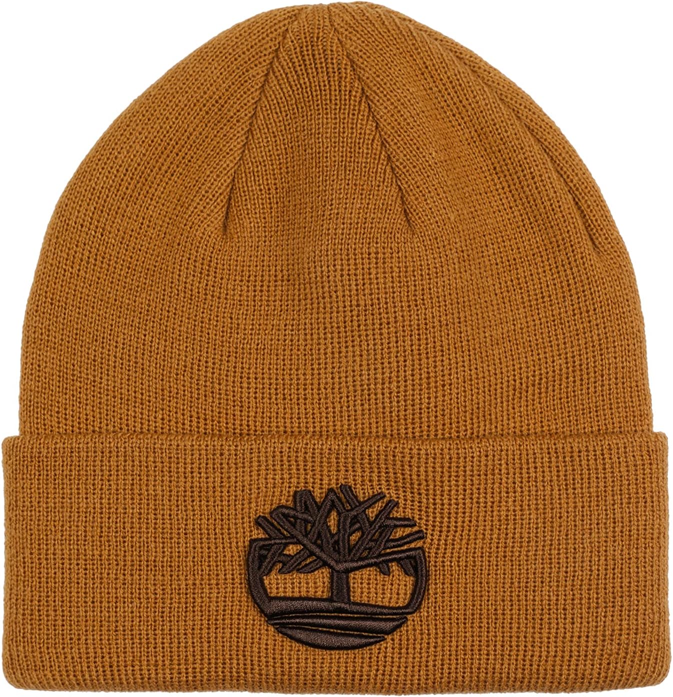 

Мужская двусторонняя жаккардовая шапка-бини Timberland с логотипом, Wheat Contrast