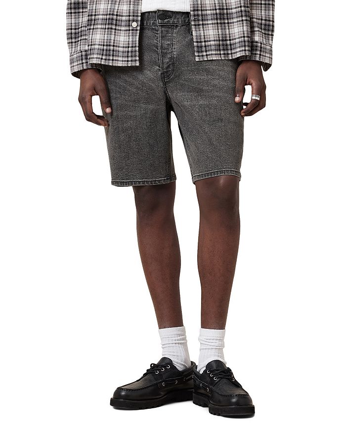 

Шорты джинсовые облегающие Switch Slim Fit 12.5" ALLSAINTS, черный