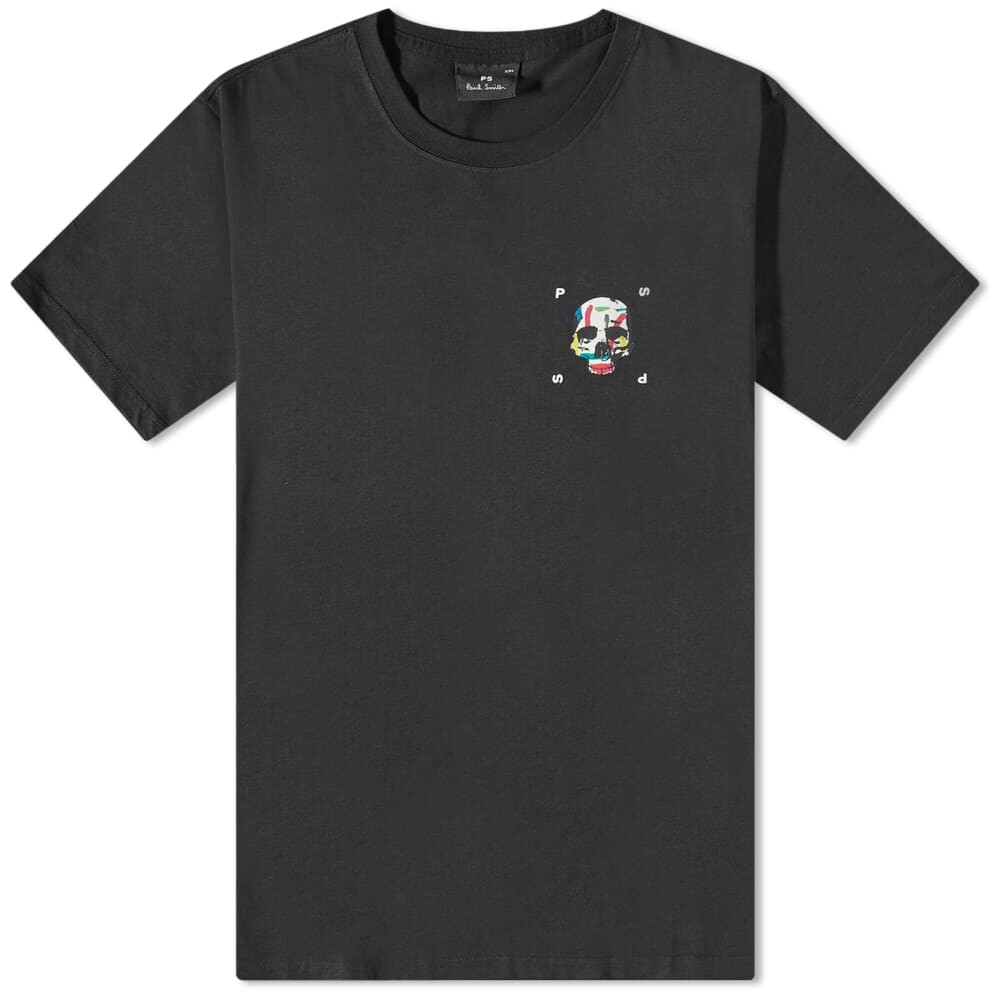 

Футболка Paul Smith с маленьким черепом, черный