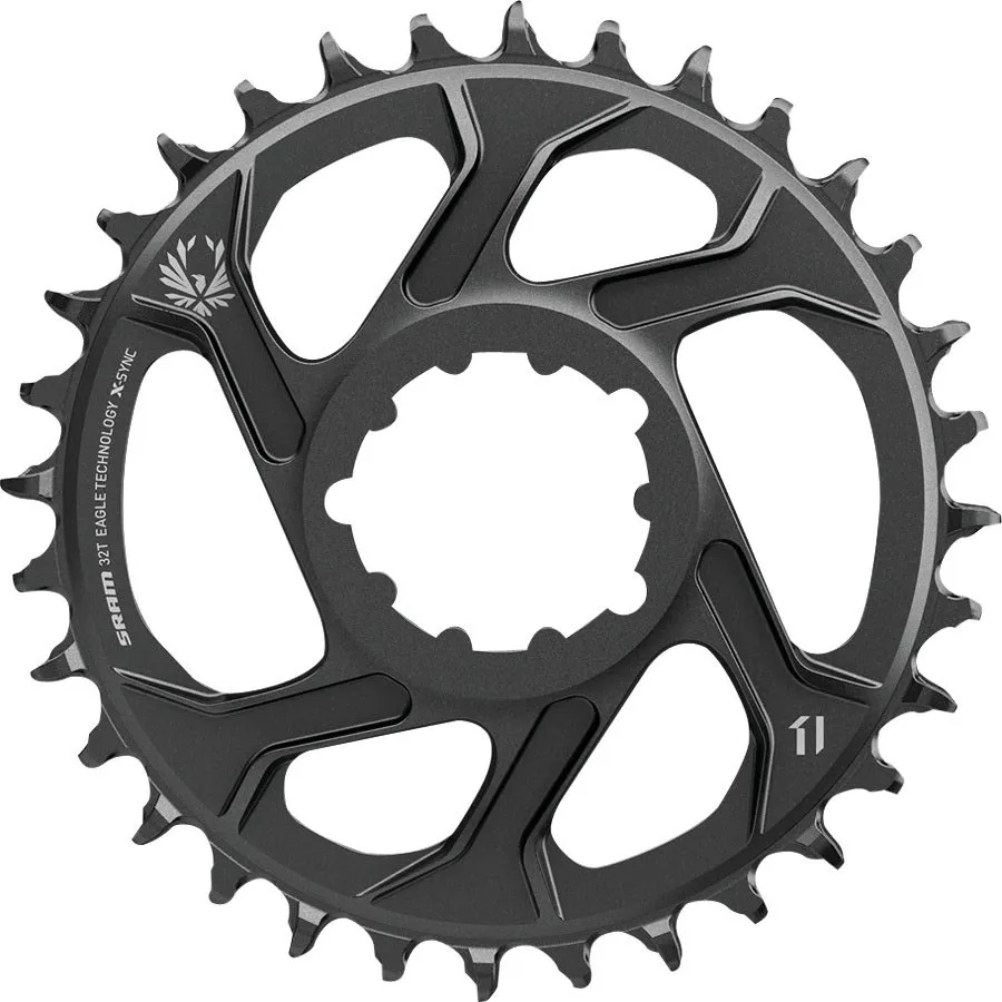 

X-SYNC 2 Орел Прямой Монтаж Зубчатое Кольцо - Буст SRAM, Black