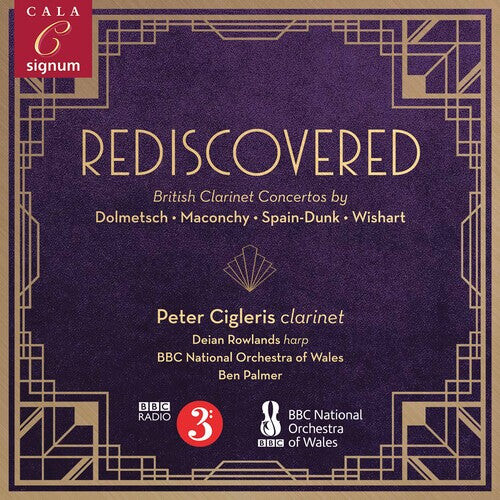 

CD диск Dolmetsch / Cigleris / Palmer: Rediscovered