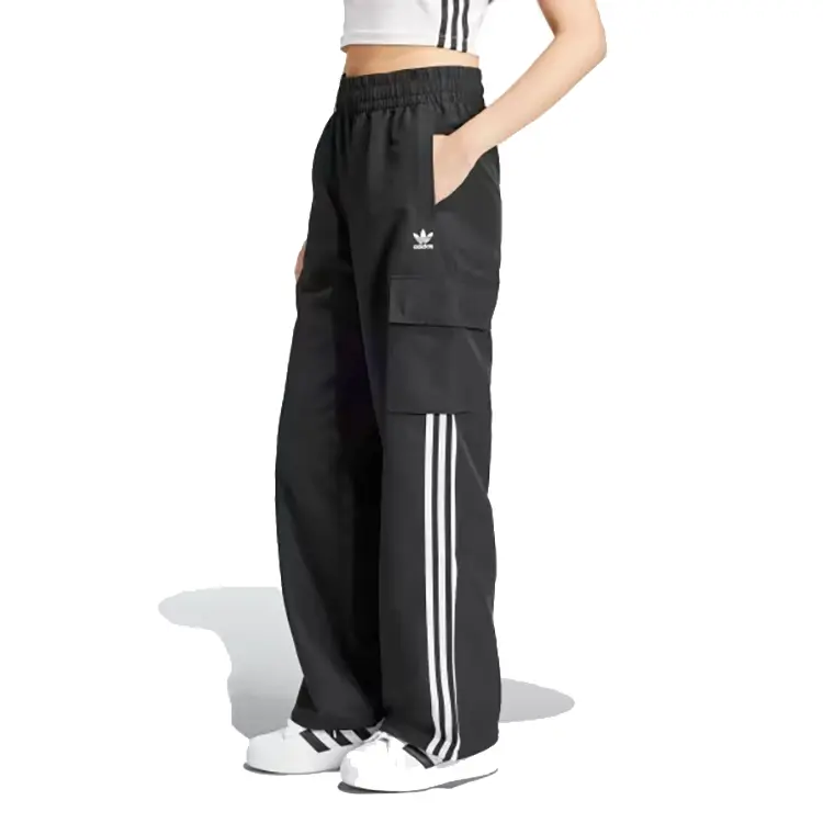 Трикотажные спортивные штаны ADICOLOR унисекс черного цвета Adidas Originals, черный — фото 3