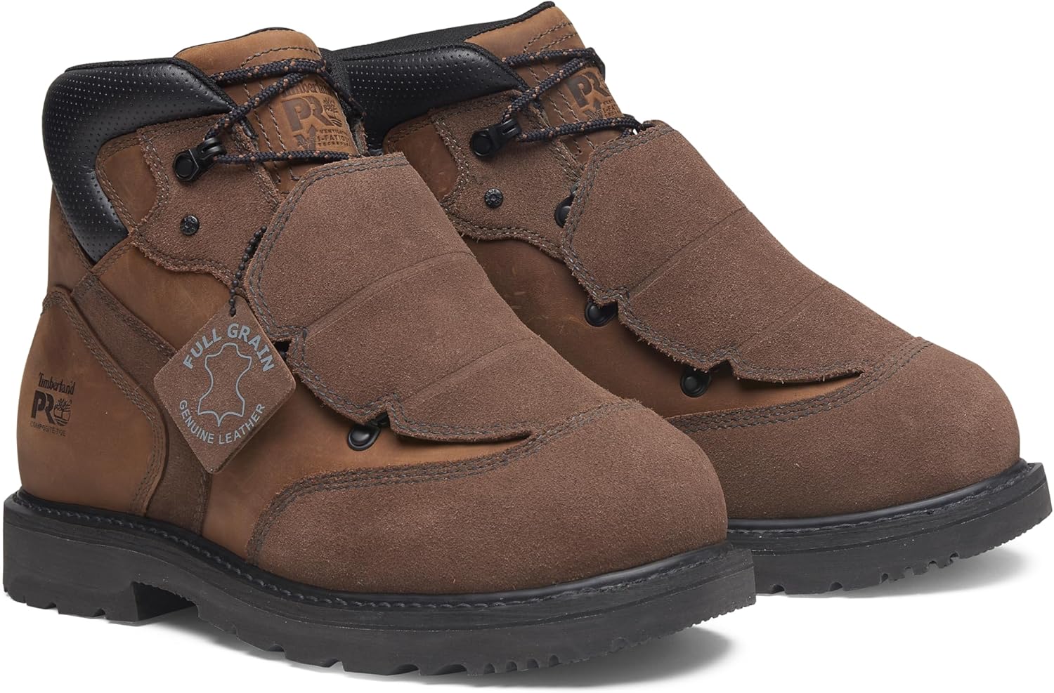 Timberland PRO мужские рабочие ботинки Ambridge EMG 6" с композитным мыском, Brown — фото 2