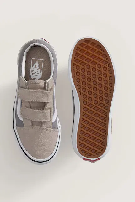 Кеды OLD SKOOL Vans, серый — фото 4