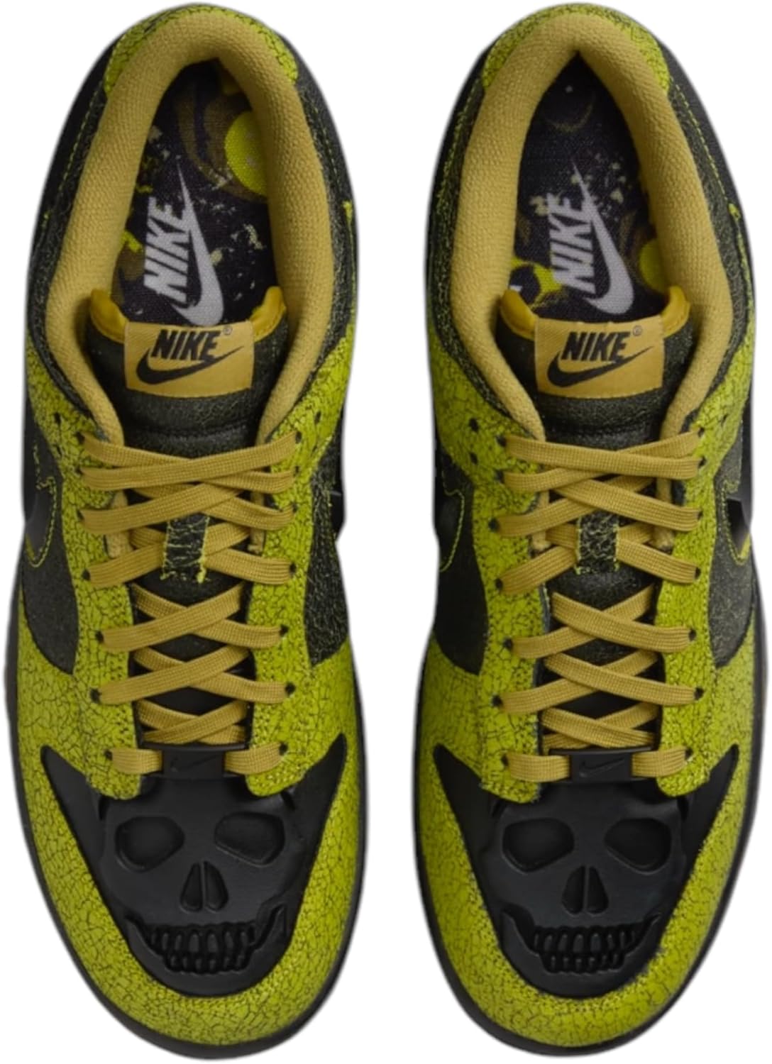 Мужские кроссовки Nike Dunk Low Retro, Bright Cactus, Black, Green Curry — фото 4