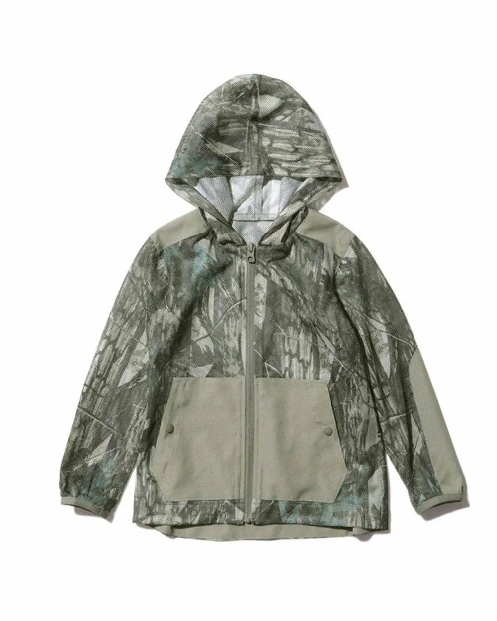 Детская парка с принтом и защитой от насекомых (K)Kids Snow Peak, GREY