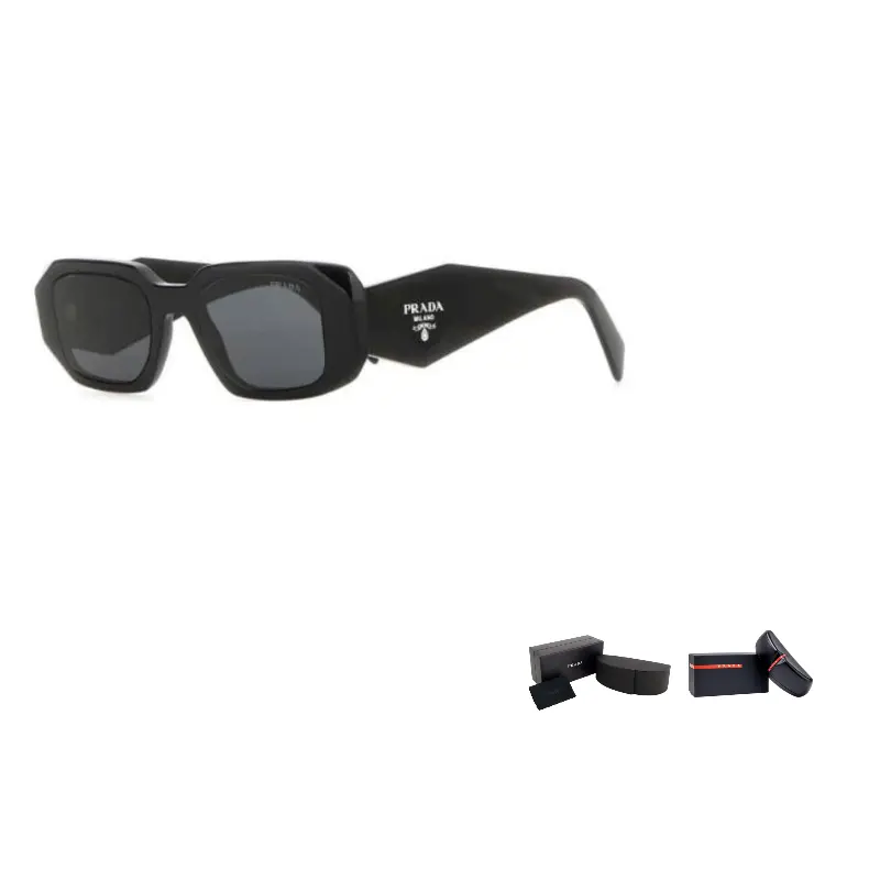 

PRADA Солнечные очки с квадратной оправой, Black