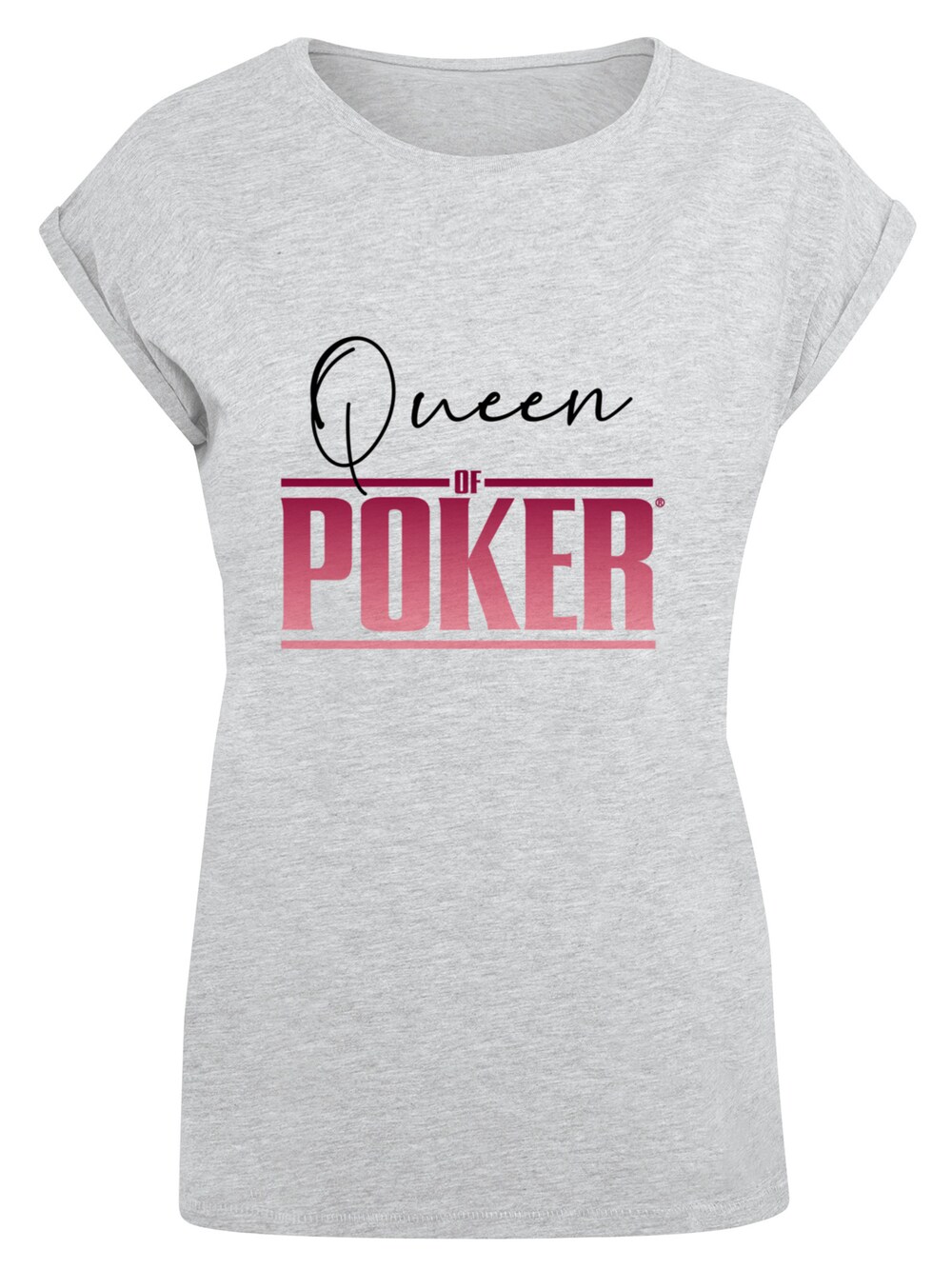 

Рубашка F4Nt4Stic Queen of Poker, серый