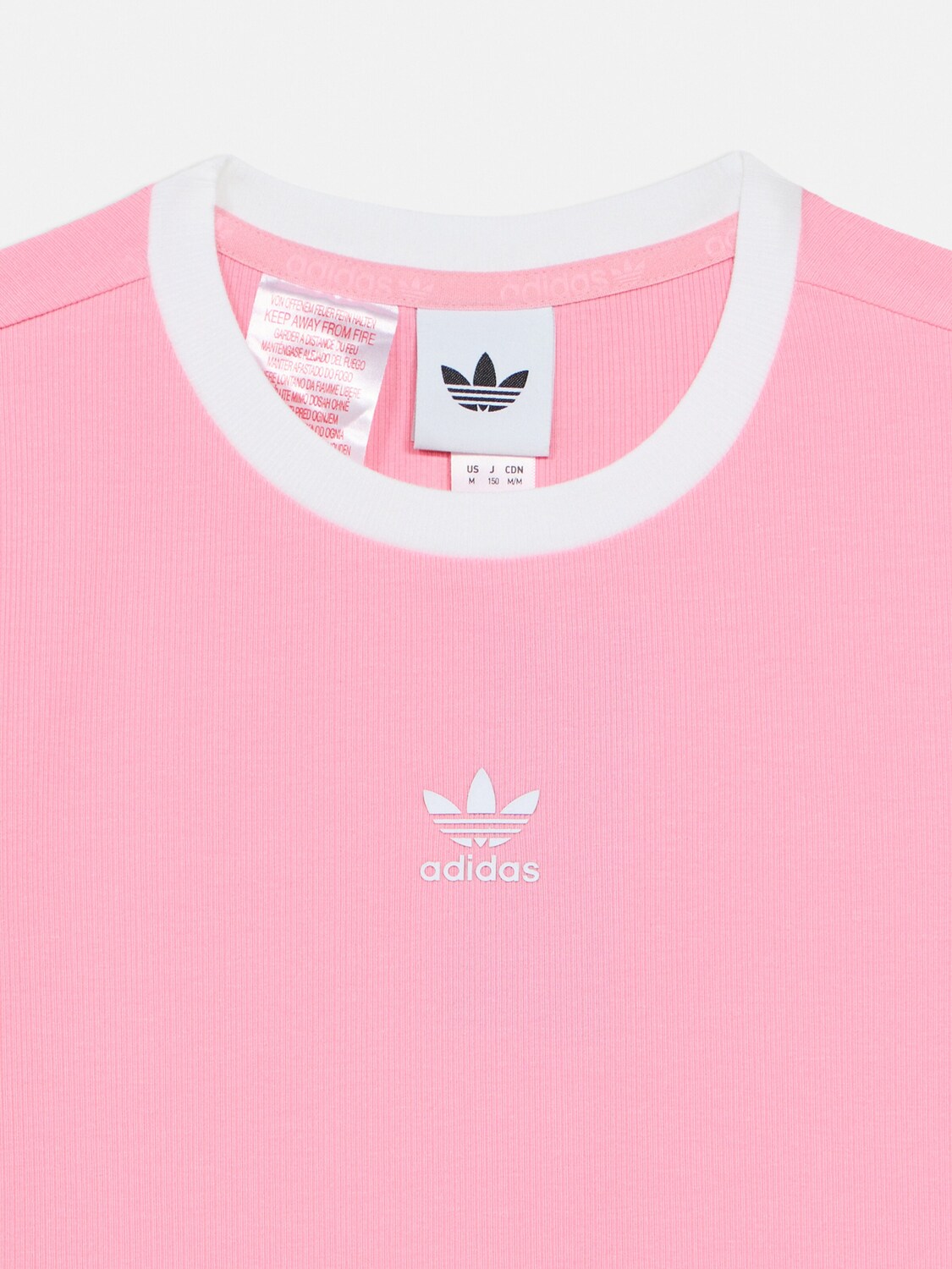 Adidas Originals Футболка в розовом цвете — фото 3