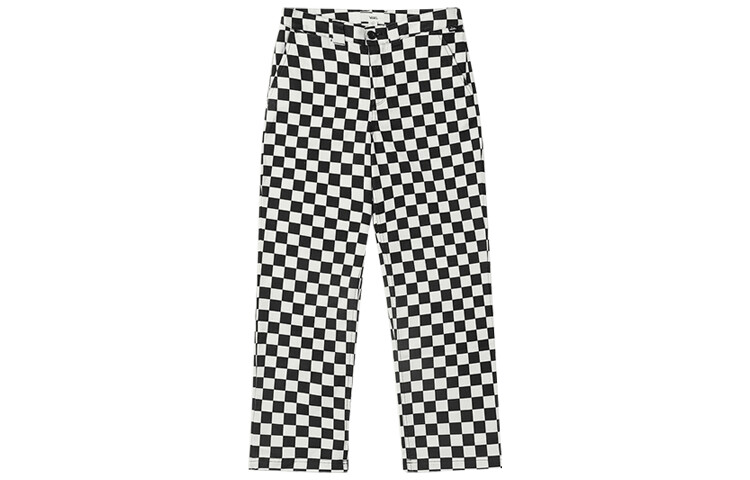 

Брюки-карго унисекс черного/белого цвета Vans, черный/белый