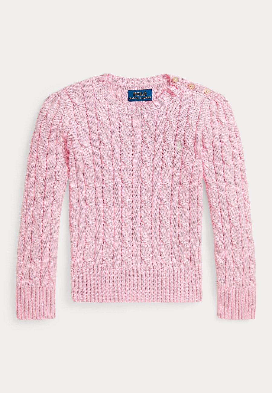 

Джемпер Polo Ralph Lauren CABLE-KNIT COTTON SWEATER, Hint Of Pink/Pink
