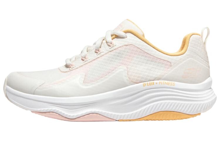 

Кроссовки женские D"lux Fitness Running Shoes Low-top белые/оранжевые/розовые Skechers