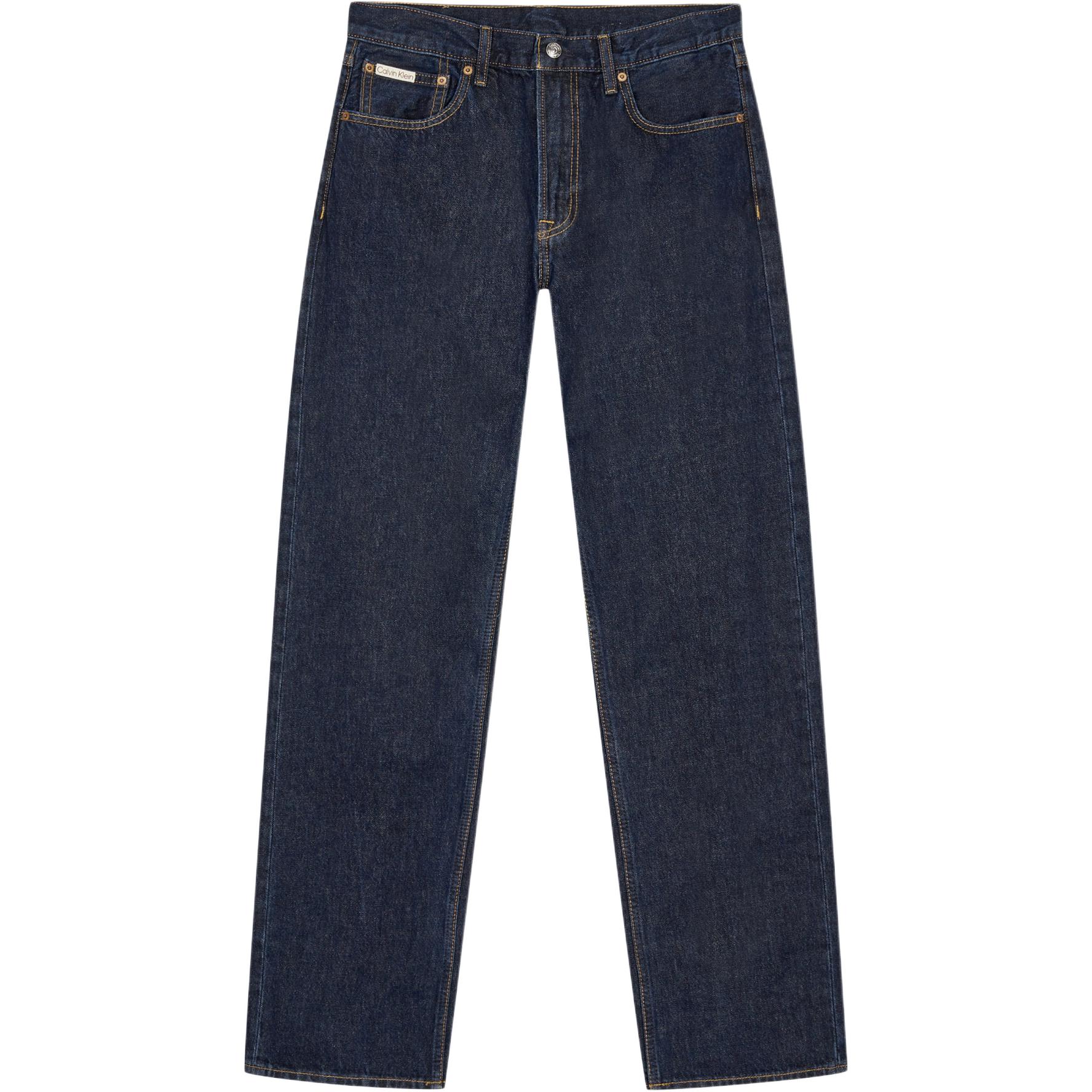 

Кальвин Кляйн Джинс Мужские Потертые синие