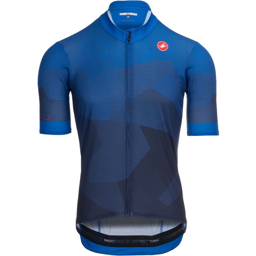 

Футболка Castelli Flusso Limited Edition Full-Zip Castelli, Belgian Blue/Rescue Blue