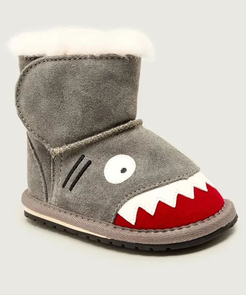 

Кожаные зимние ботинки Shark Walker Emu Australia, серый