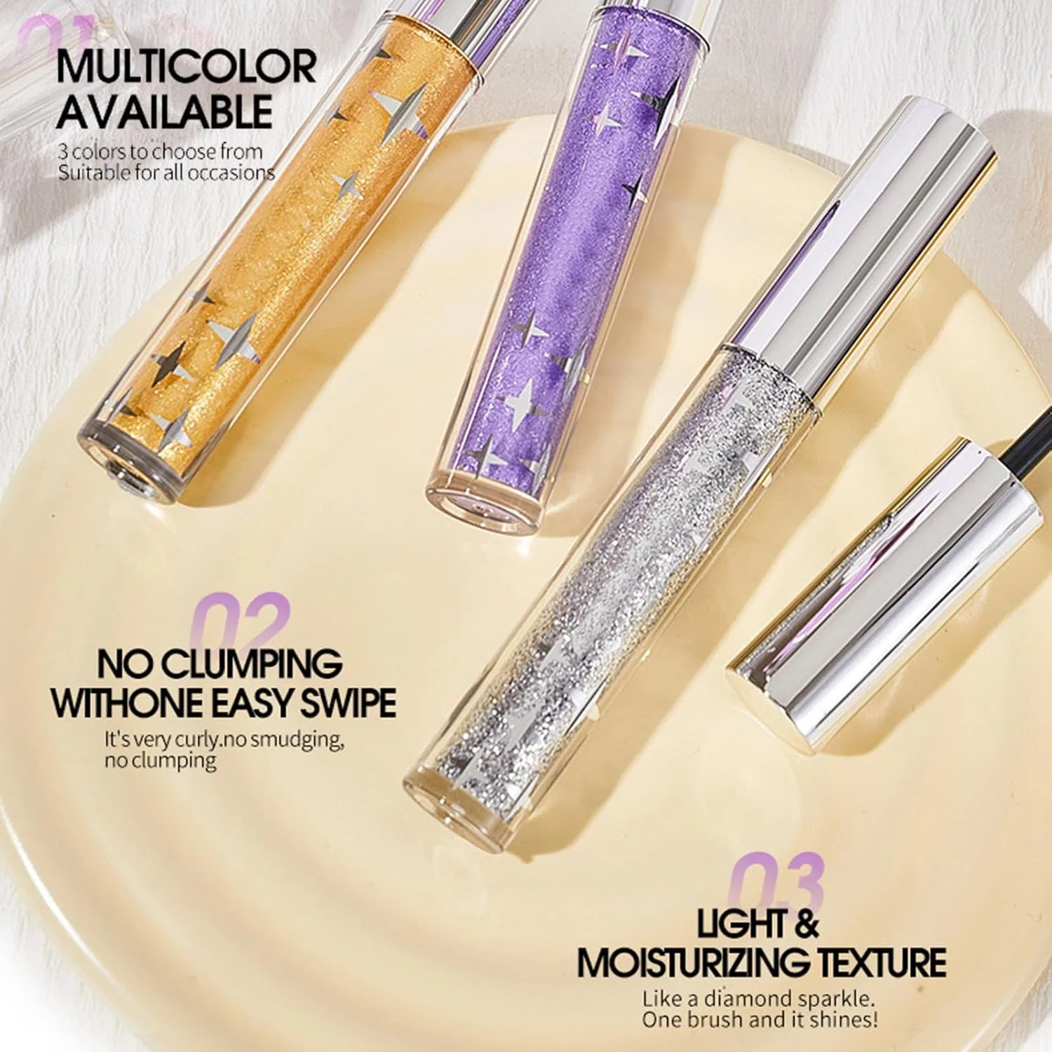 Тушь для ресниц 24 Hour Gym Mascara Feitianwugong, 1 шт, черный — фото 4