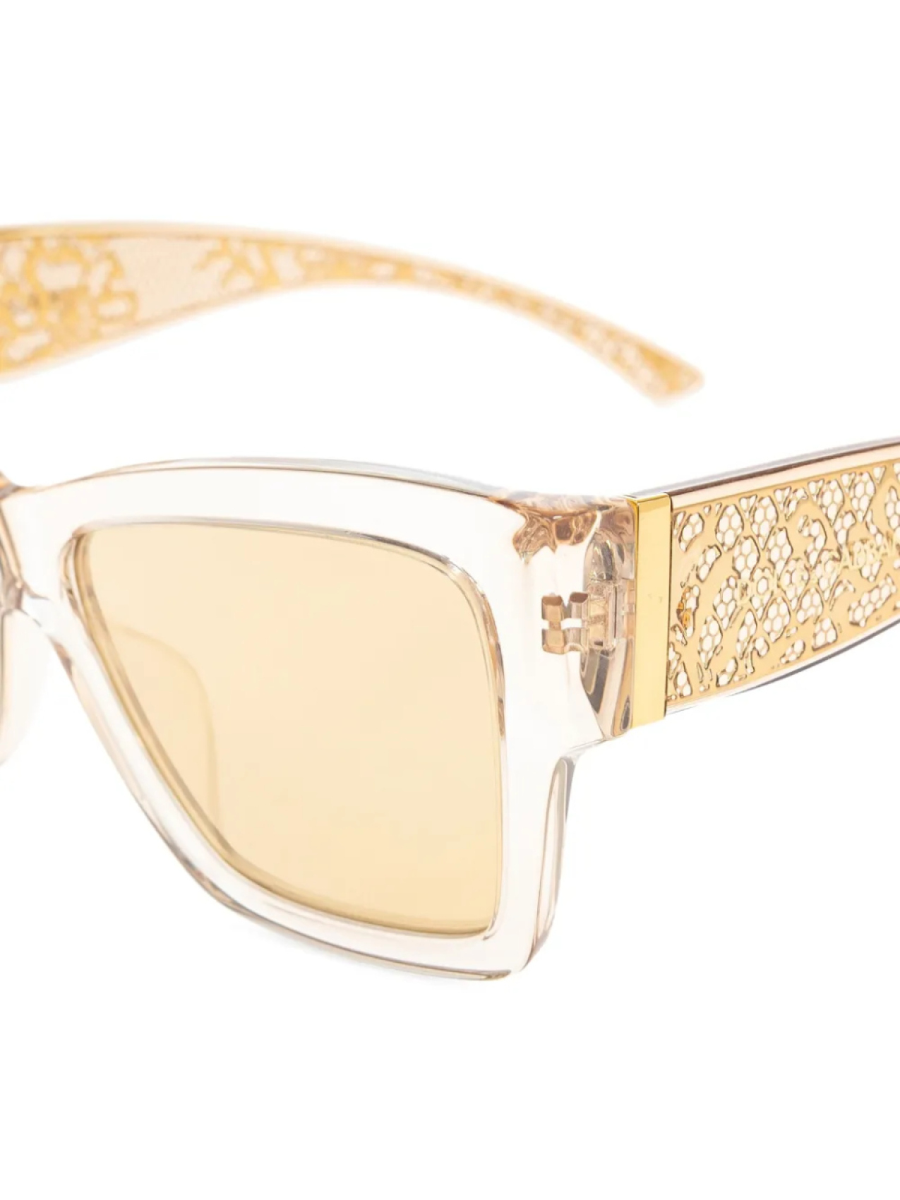 Солнцезащитные очки с логотипом Dolce & Gabbana Eyewear, нейтральный — фото 2