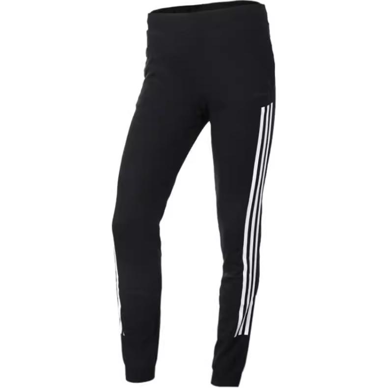 Adidas Neo Вязаные спортивные штаны черные детские — фото 3