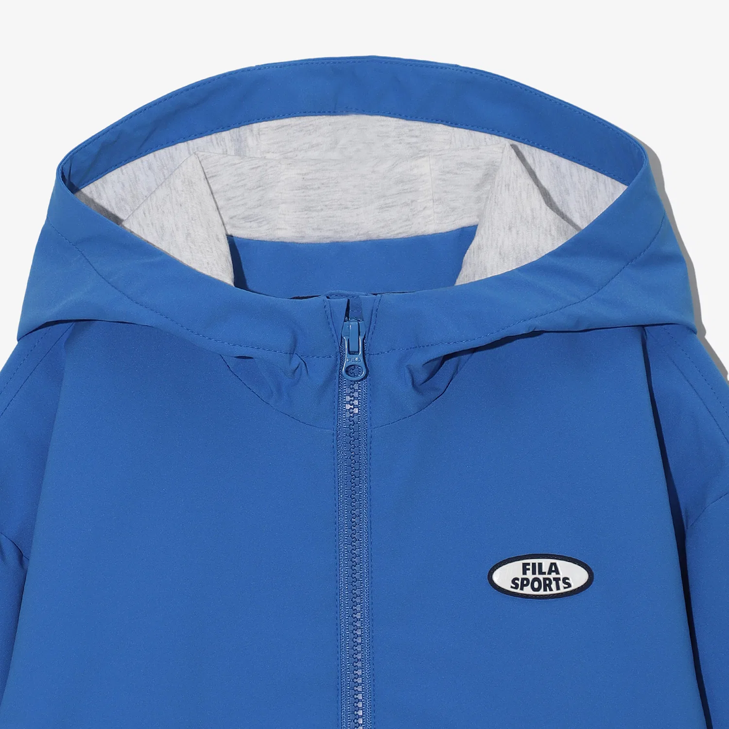 Детская куртка с капюшоном синяя от Fila Kids — фото 3