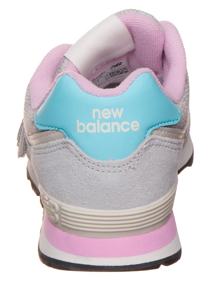 Кроссовки на шнуровке New Balance, серый — фото 3