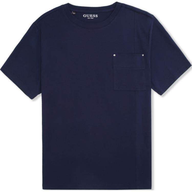 

GUESS Футболка мужская темно-синяя