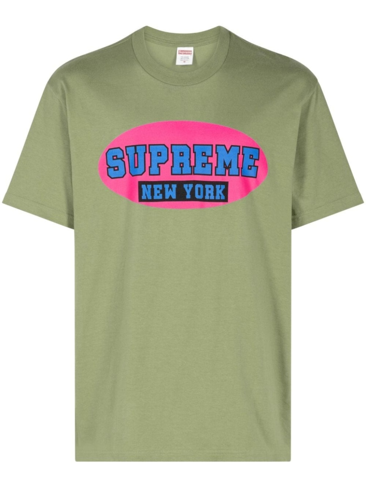 

Supreme футболка из хлопка New York, зеленый