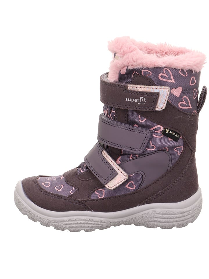 

Сапоги superfit Leder-Winterstiefel Crystal, цвет Rosa/Lila