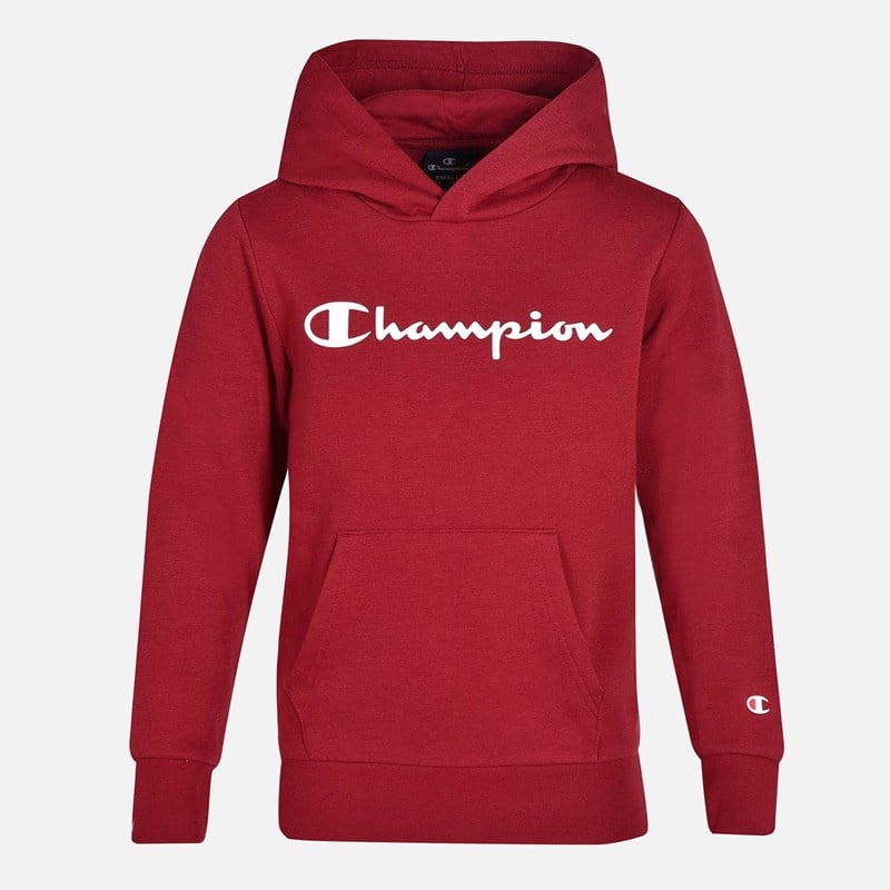 

Детская толстовка с капюшоном Champion, красный