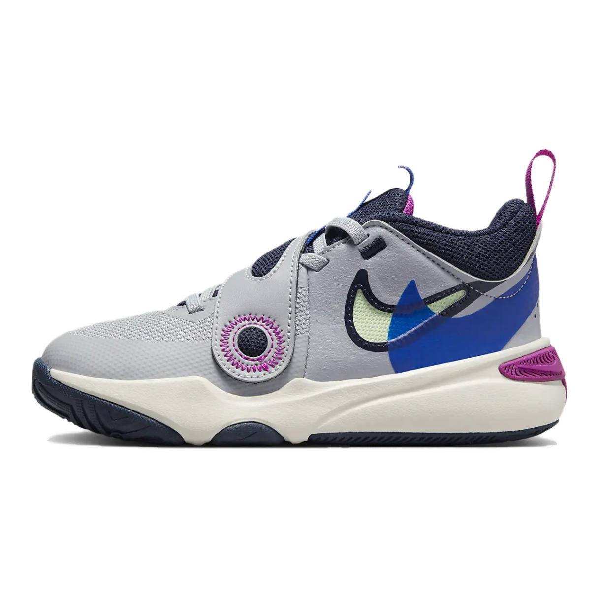 

Nike Кроссовки Team Hustle D11 SE PS 'Wolf Grey Hyper Royal'
