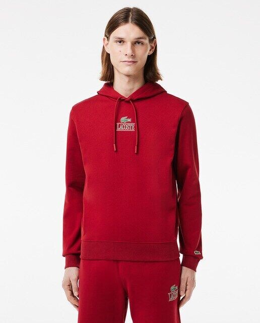 

Толстовка Jogger с капюшоном и принтом Lacoste Lacoste, бордовый
